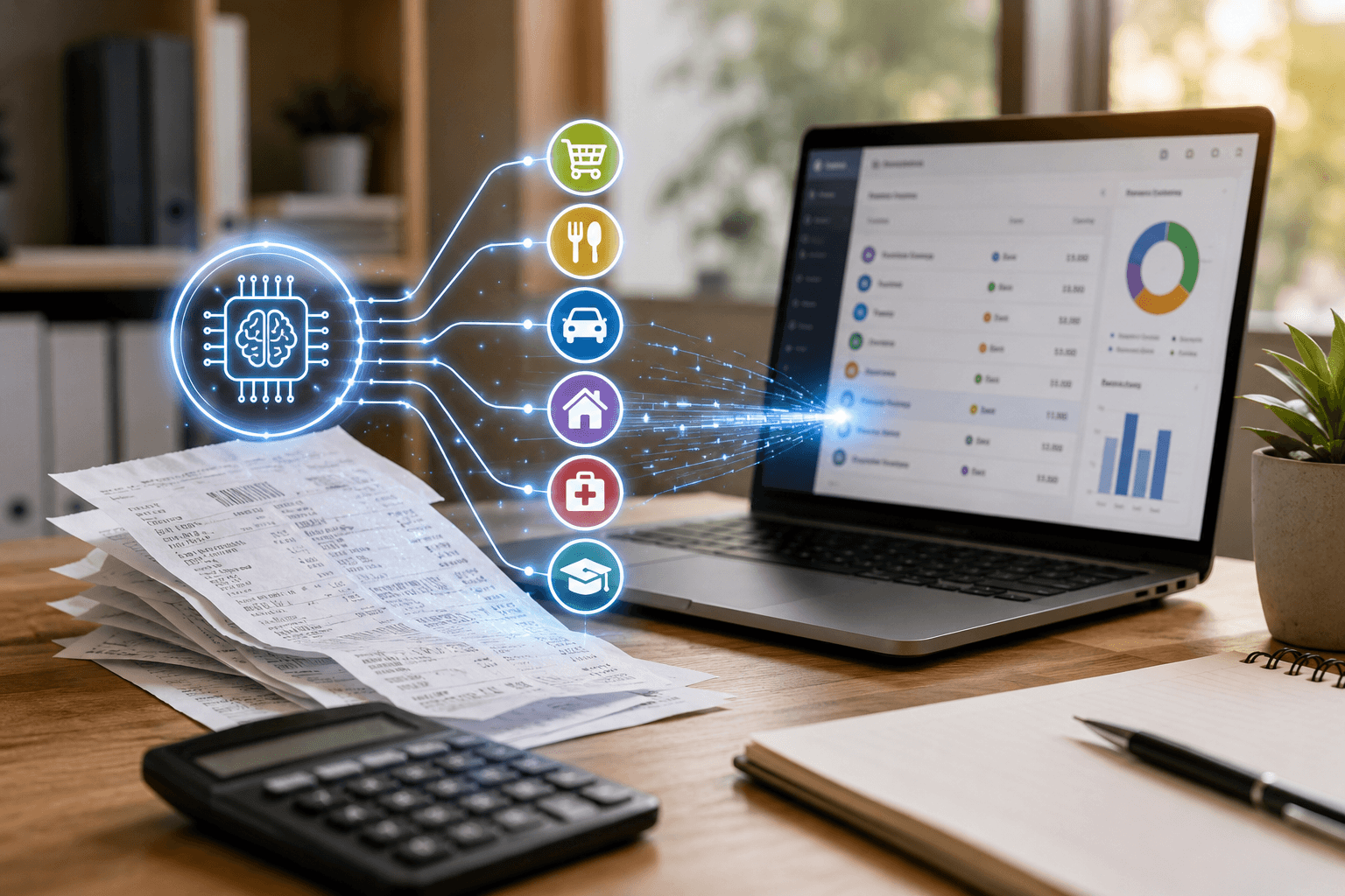 AI-Powered Expense Tracking Workspace - Complete Controller
