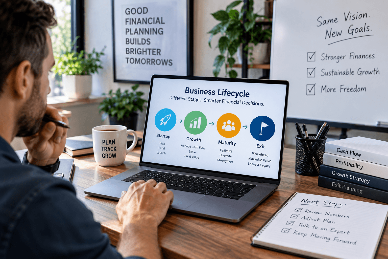 Business Lifecycle Planning Workspace - Complete Controller