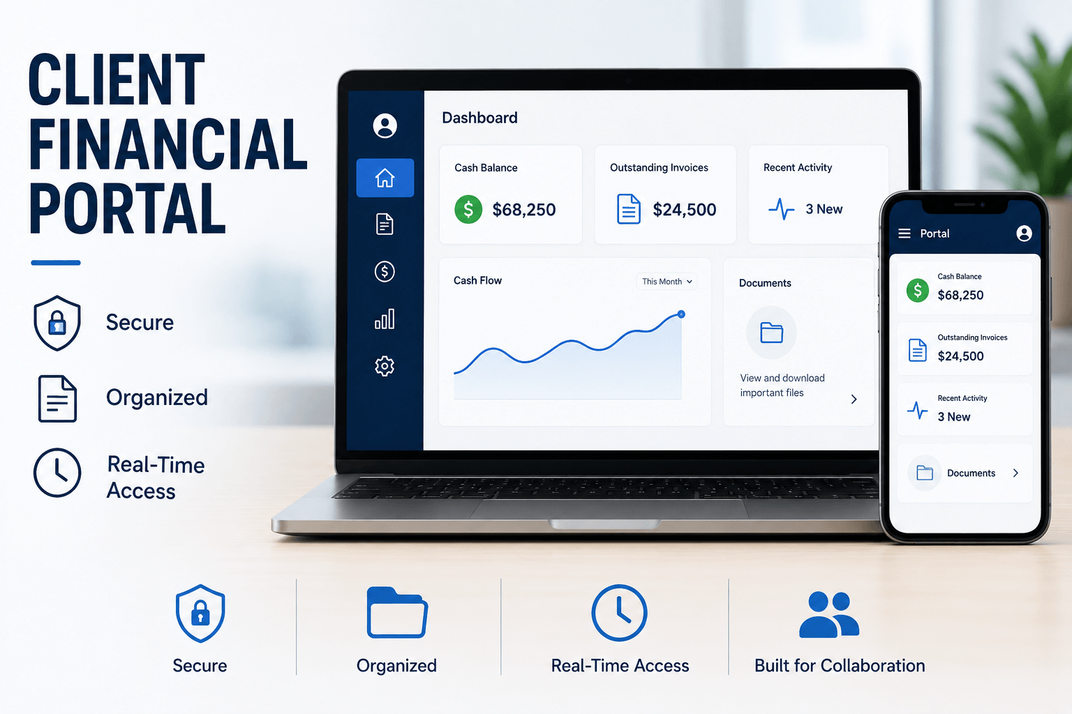 Client Financial Portal Overview - Complete Controller