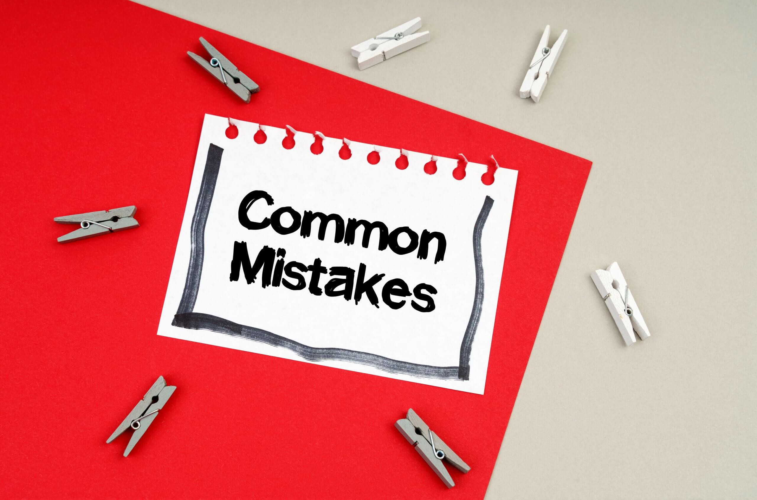 Common Financial Mistakes - Complete Controller