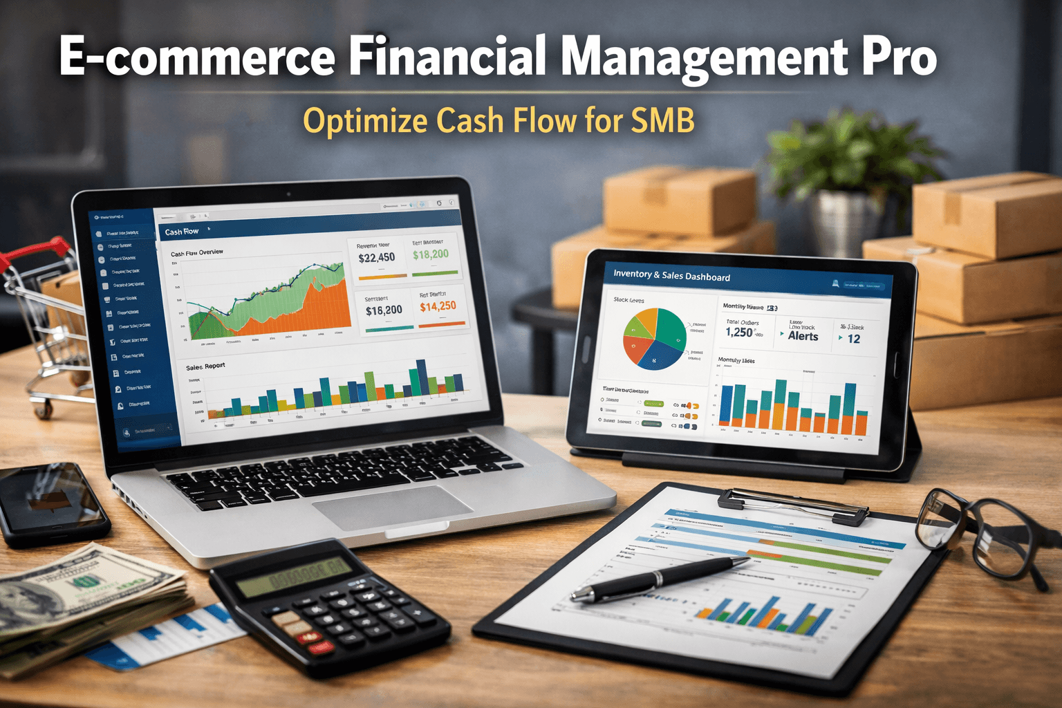 ECommerce Financial Management Pro - Complete Controller