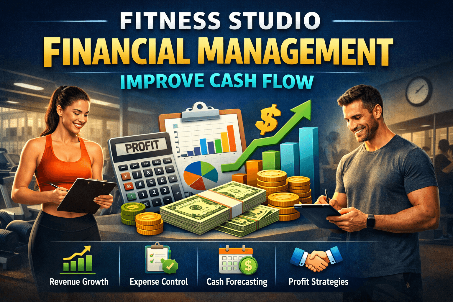 Boost Fitness Studio Cash Flow