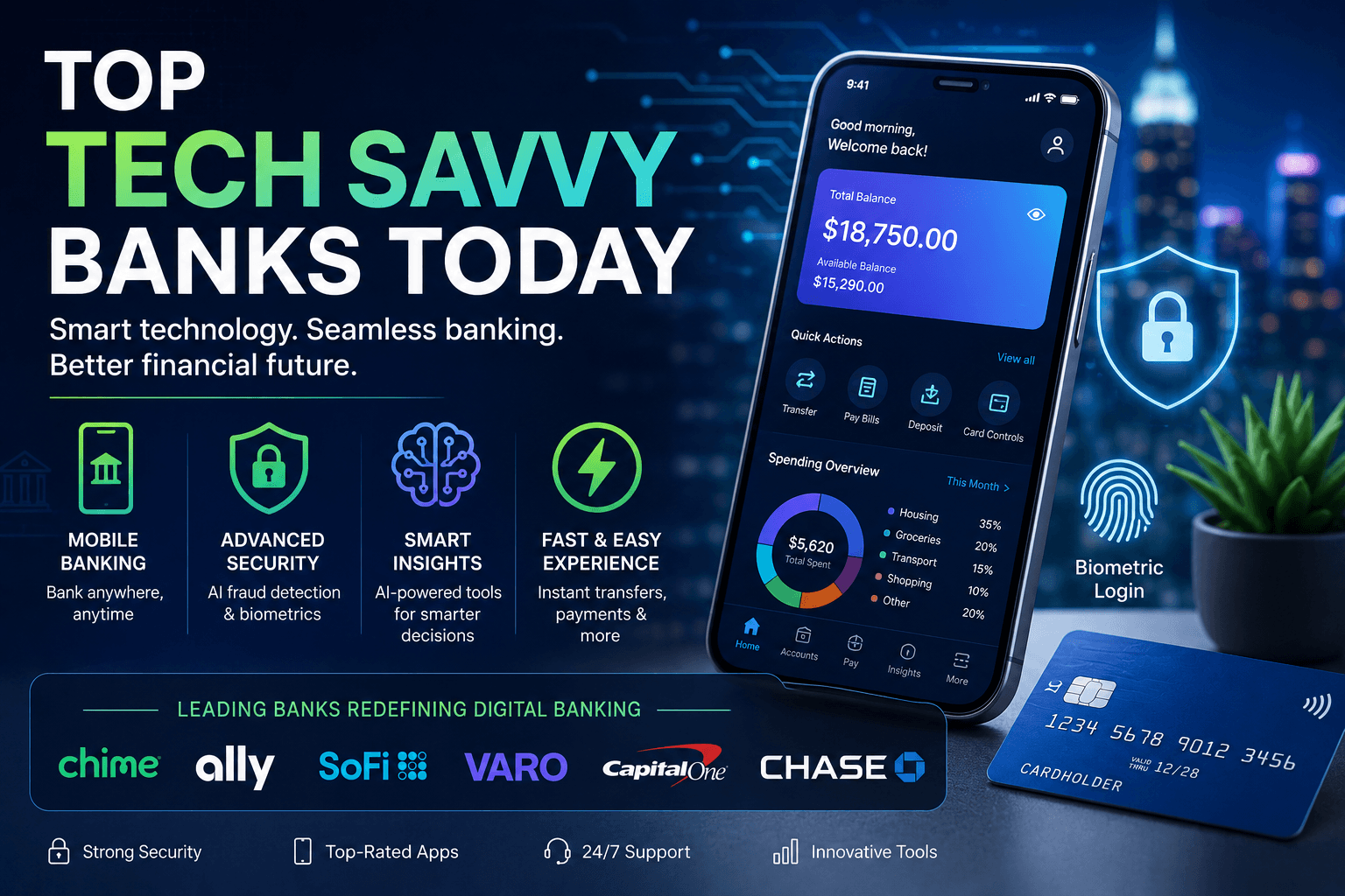 Leading Digital Banks in Tech Design - Complete Controller