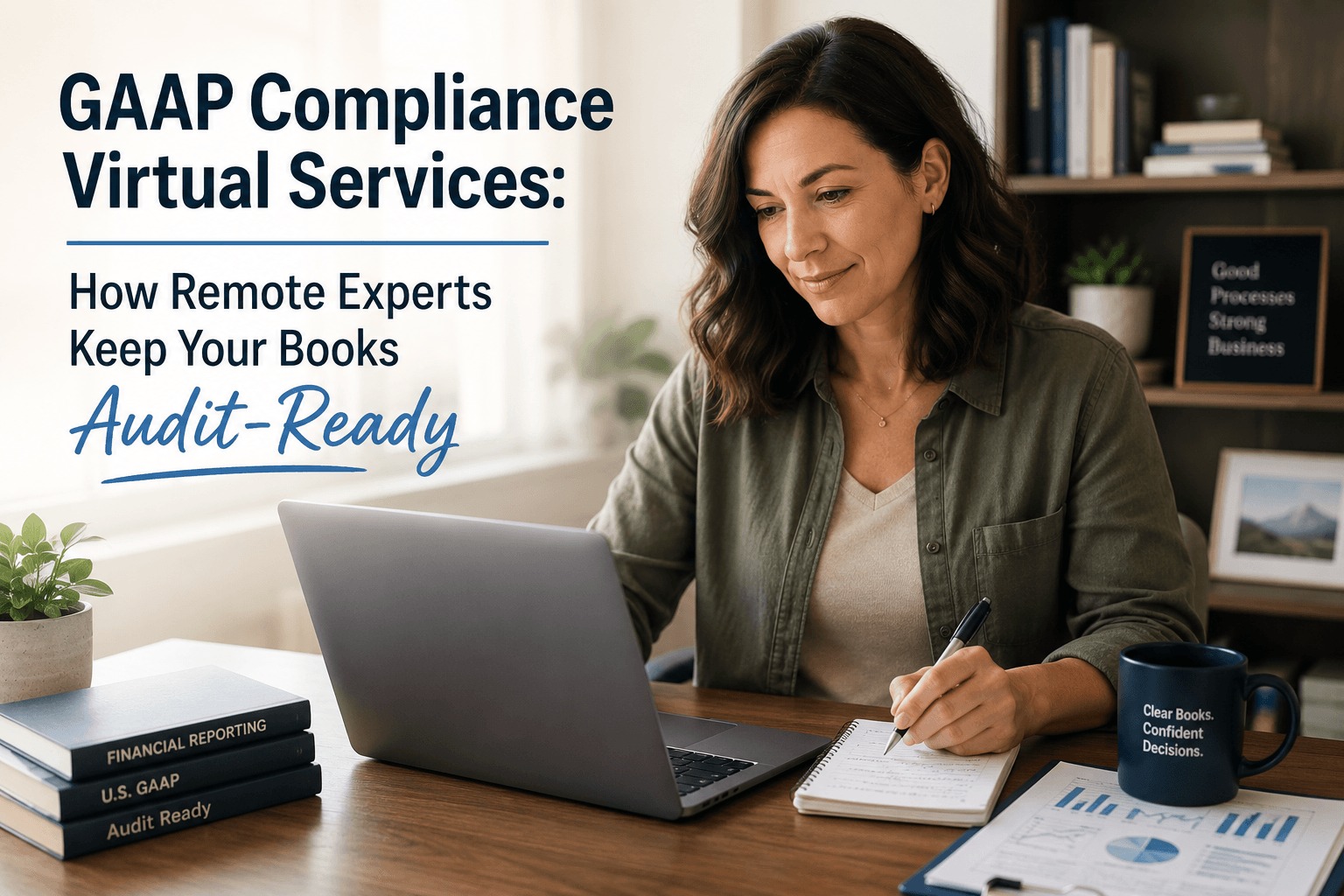 Modern Professional Workspace with GAAP Focus - Complete Controller