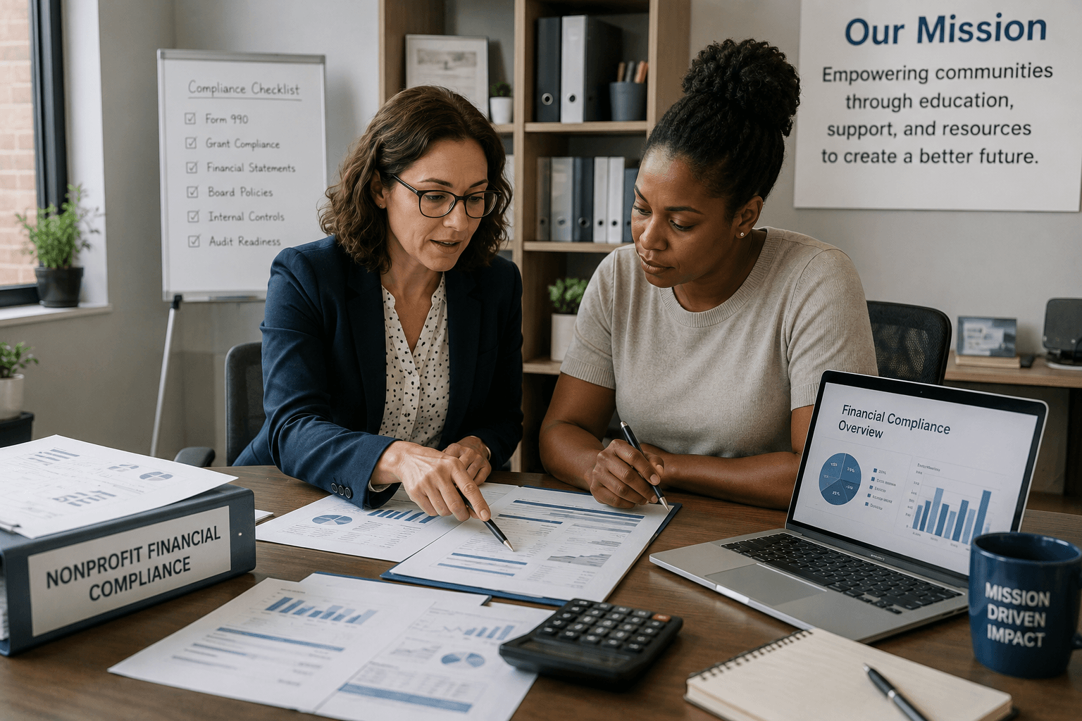 Nonprofit Financial Compliance Meeting - Complete Controller