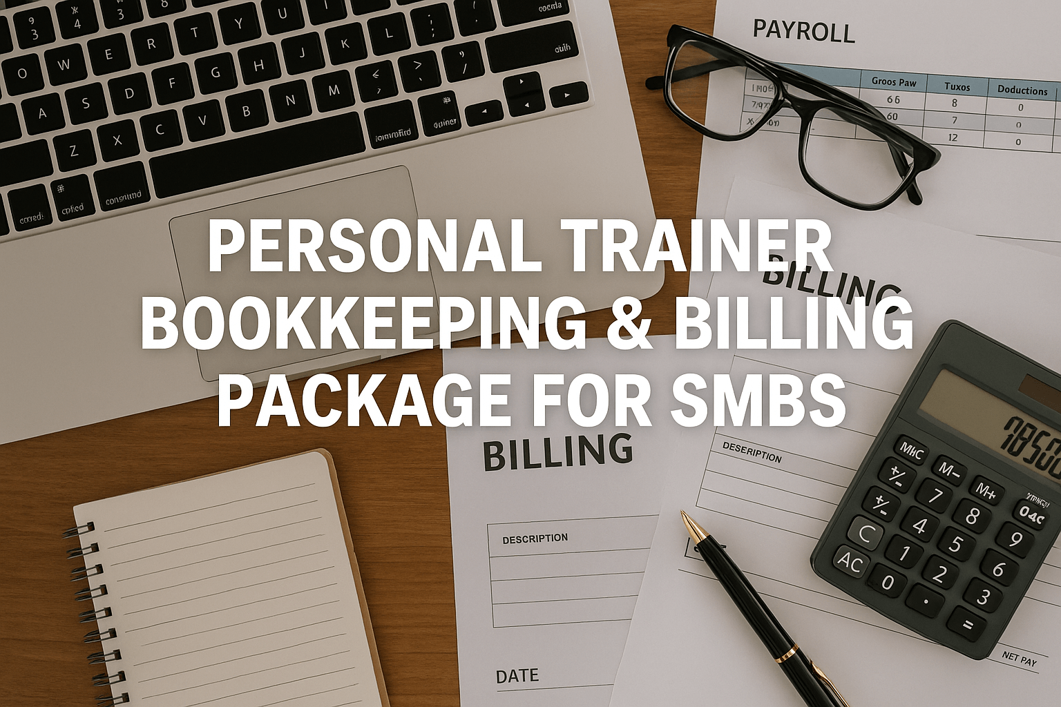 Personal Trainer Bookkeeping and Billing Package for SMBs - Complete Controller