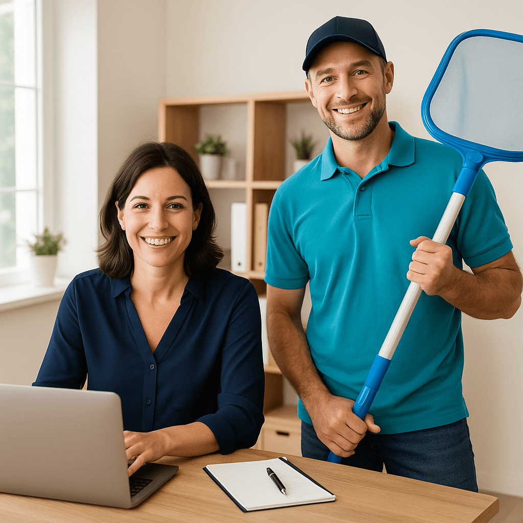 Pool Cleaning Pros and Bookkeeping - Complete Controller