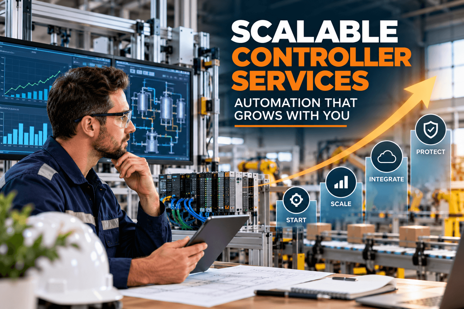 Scalable Automation Growth in Modern Factory - Complete Controller