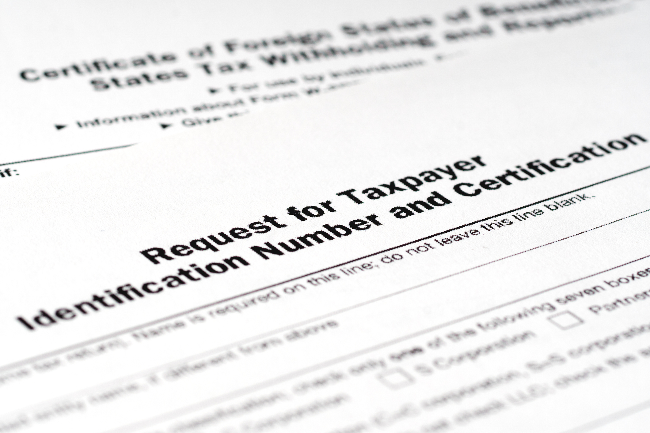 Taxpayer Identification Number - Complete Controller