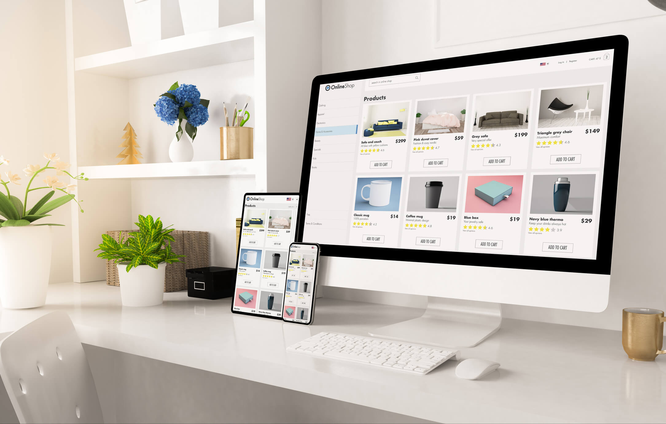 eCommerce Website - Complete Controller